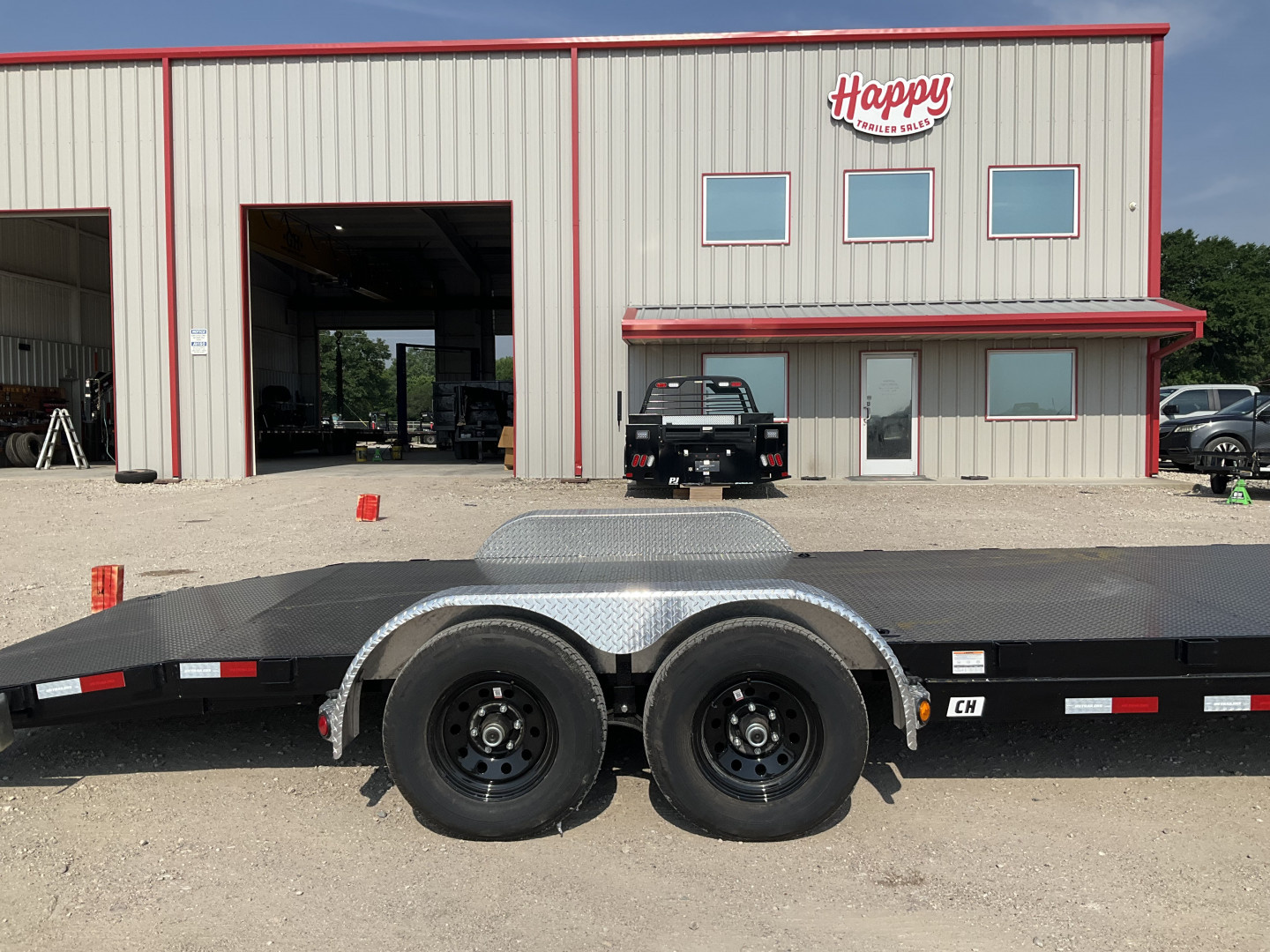 New 2026 PJ 83"x22' Steel Deck Car Hauler – CH