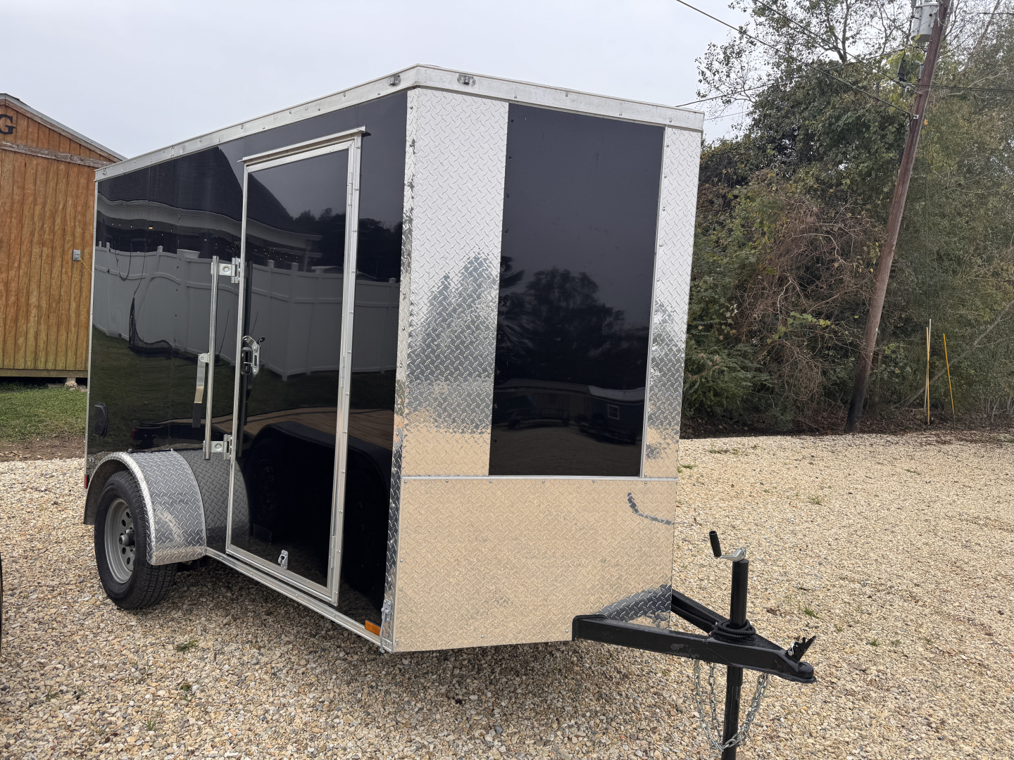 Used 2024 Anvil 6x10 Cargo / Enclosed Trailer