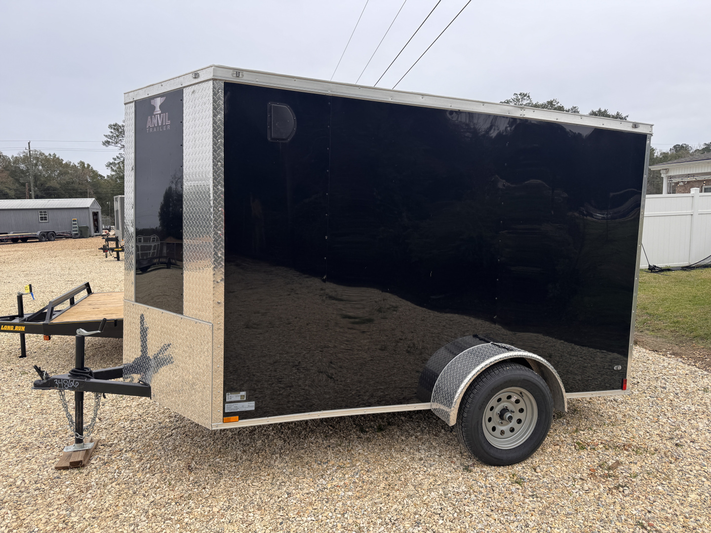 Used 2024 Anvil 6x10 Cargo / Enclosed Trailer