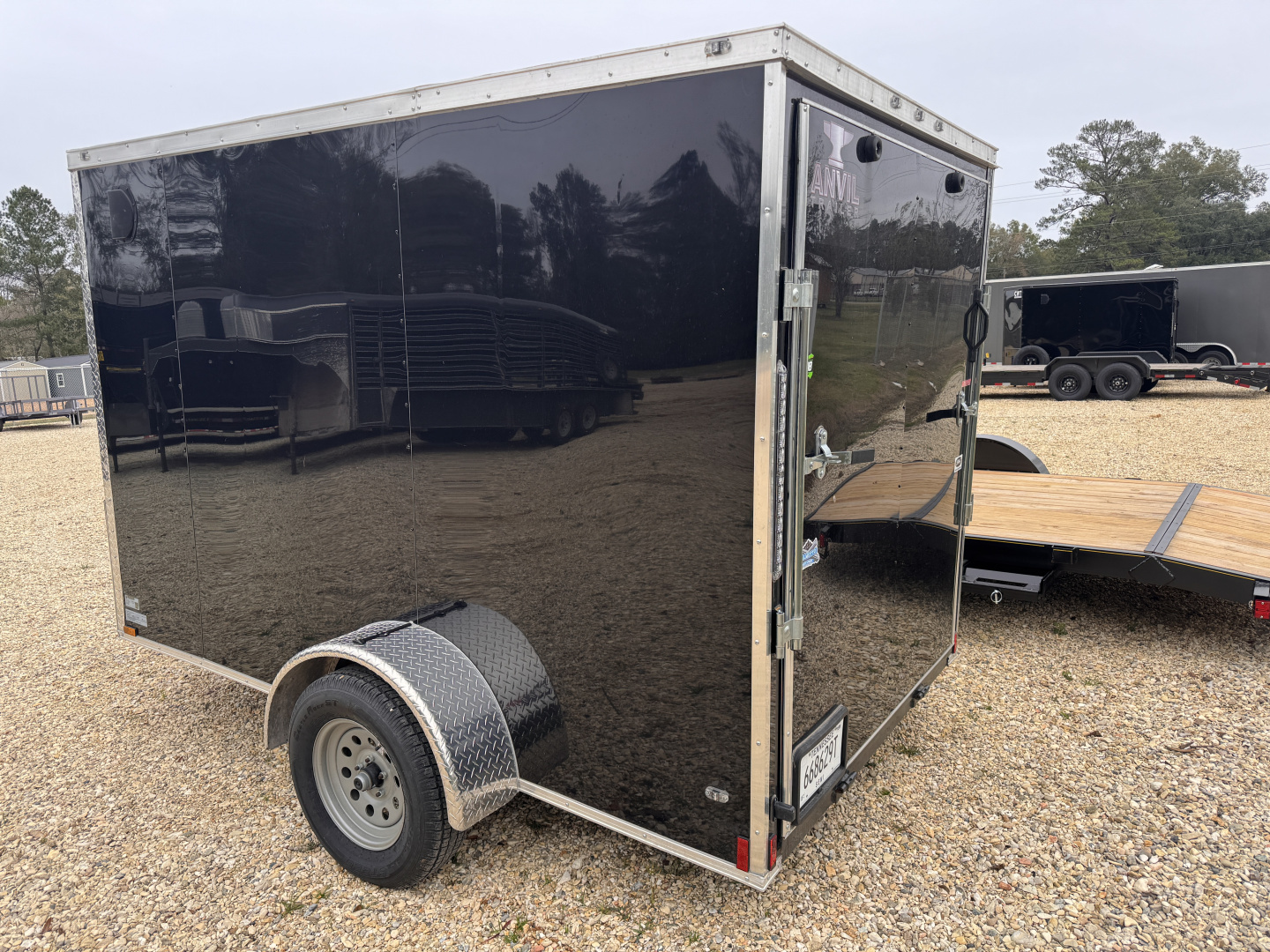 Used 2024 Anvil 6x10 Cargo / Enclosed Trailer