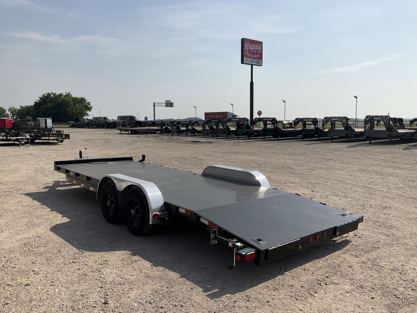 New 2026 PJ 83"x22' Steel Deck Car Hauler – CH