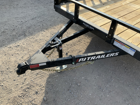 New 2026 PJ 77"x14' Single Axle Utility Trailer - U7