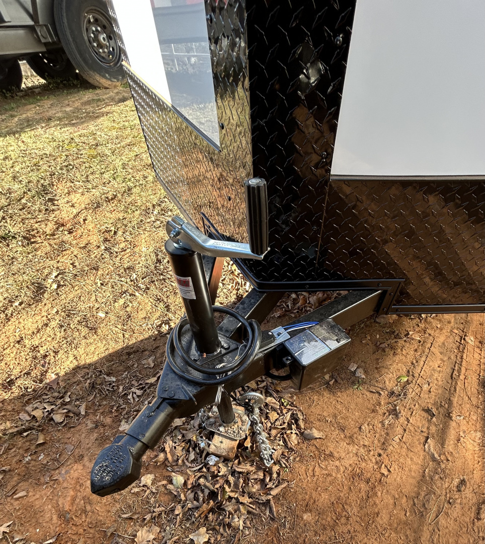 New 2026 Family Trailer 6x12 Tandem Axles Cargo / Enclosed Trailer-Screwless Exterior-Blackout Okg-Rear Spoiler