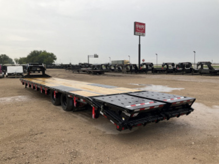 New 2026 PJ 102"x40' GN Low-Pro Air-Ride Flatbed w/ Duals - LD