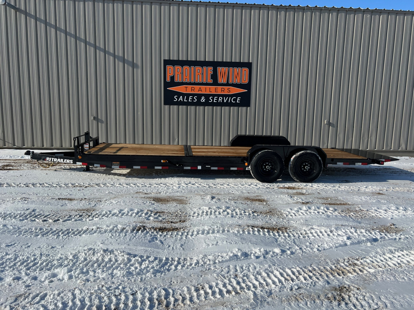 New 2026 PJ Trailers 24' T6 Tiltbed Equipment Tilt Trailer