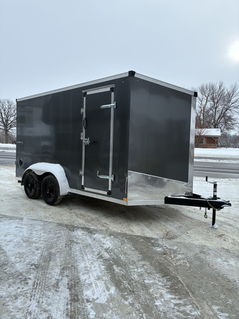 New 2025 Stealth 7x14 Stealth Titan Enclosed Cargo Trailer