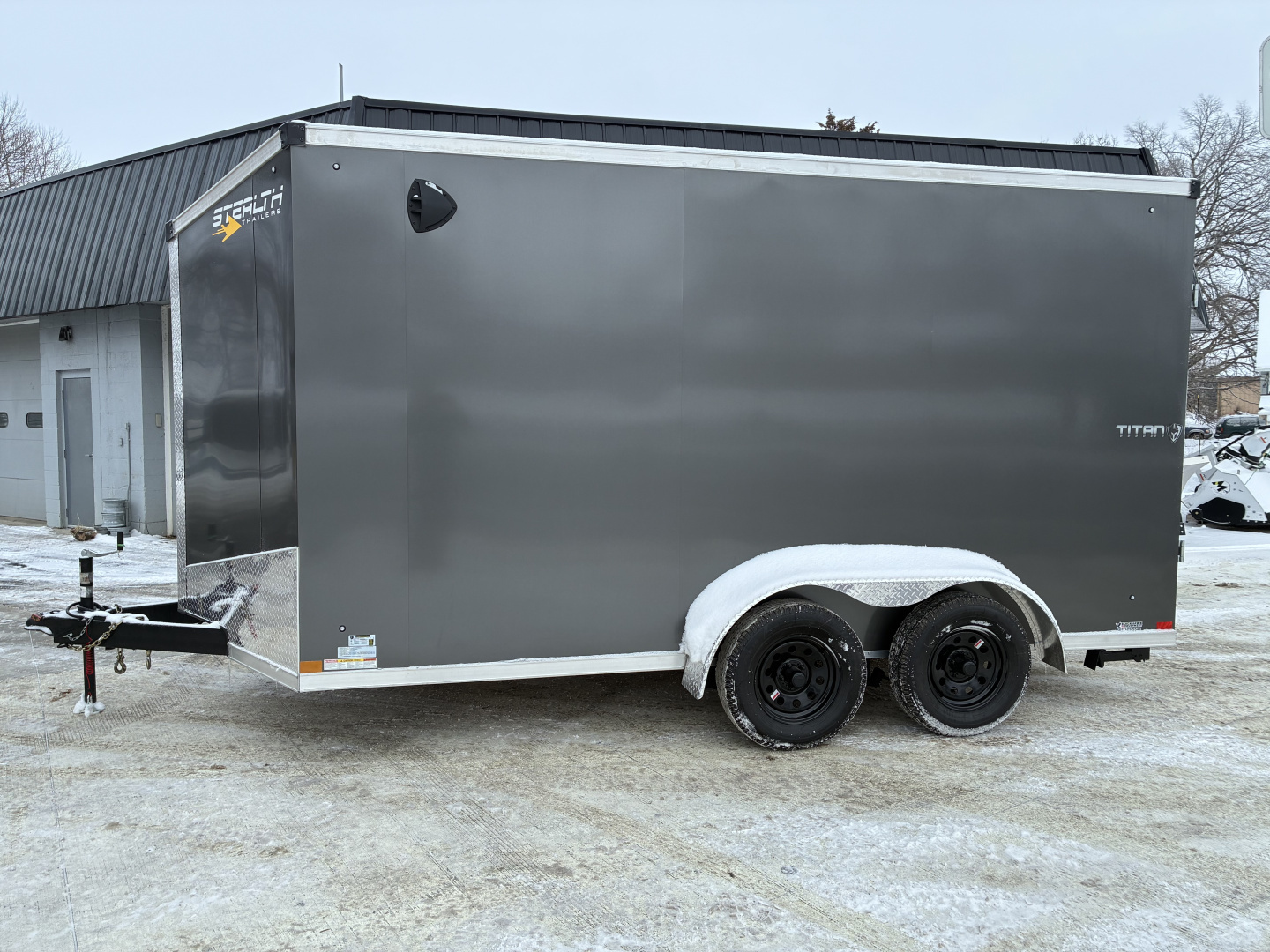 New 2025 Stealth 7x14 Stealth Titan Enclosed Cargo Trailer