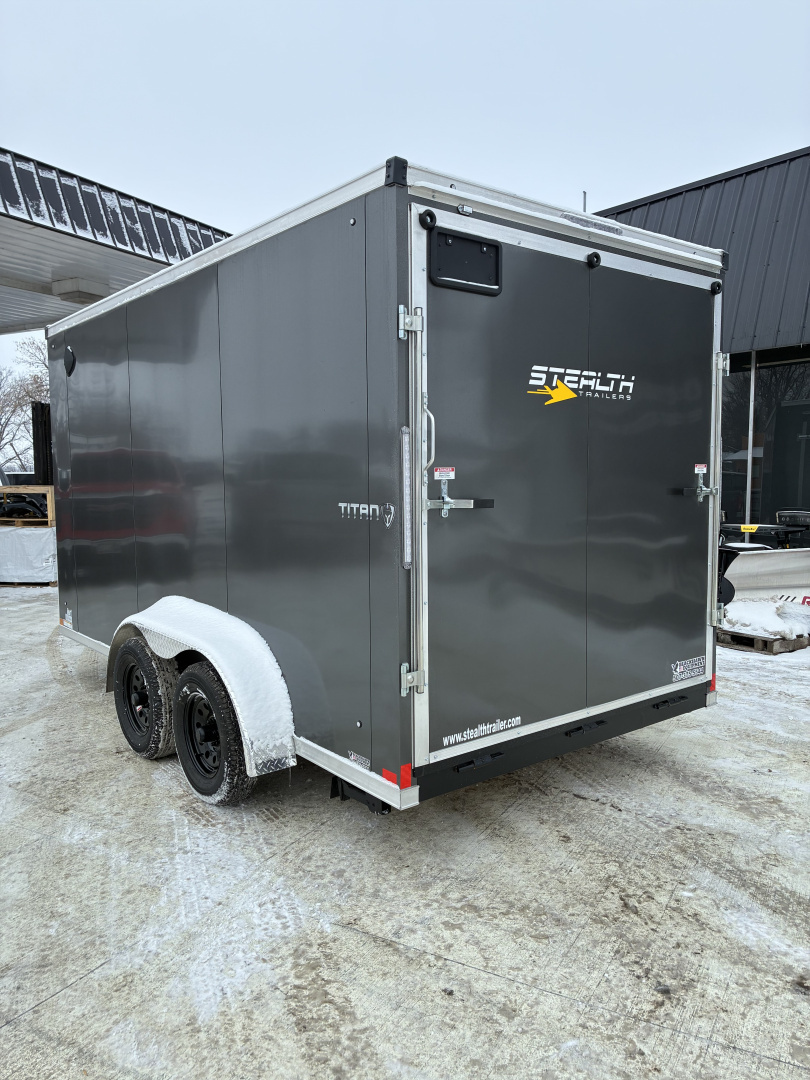 New 2025 Stealth 7x14 Stealth Titan Enclosed Cargo Trailer