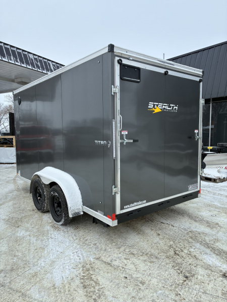New 2025 Stealth 7x14 Stealth Titan Enclosed Cargo Trailer