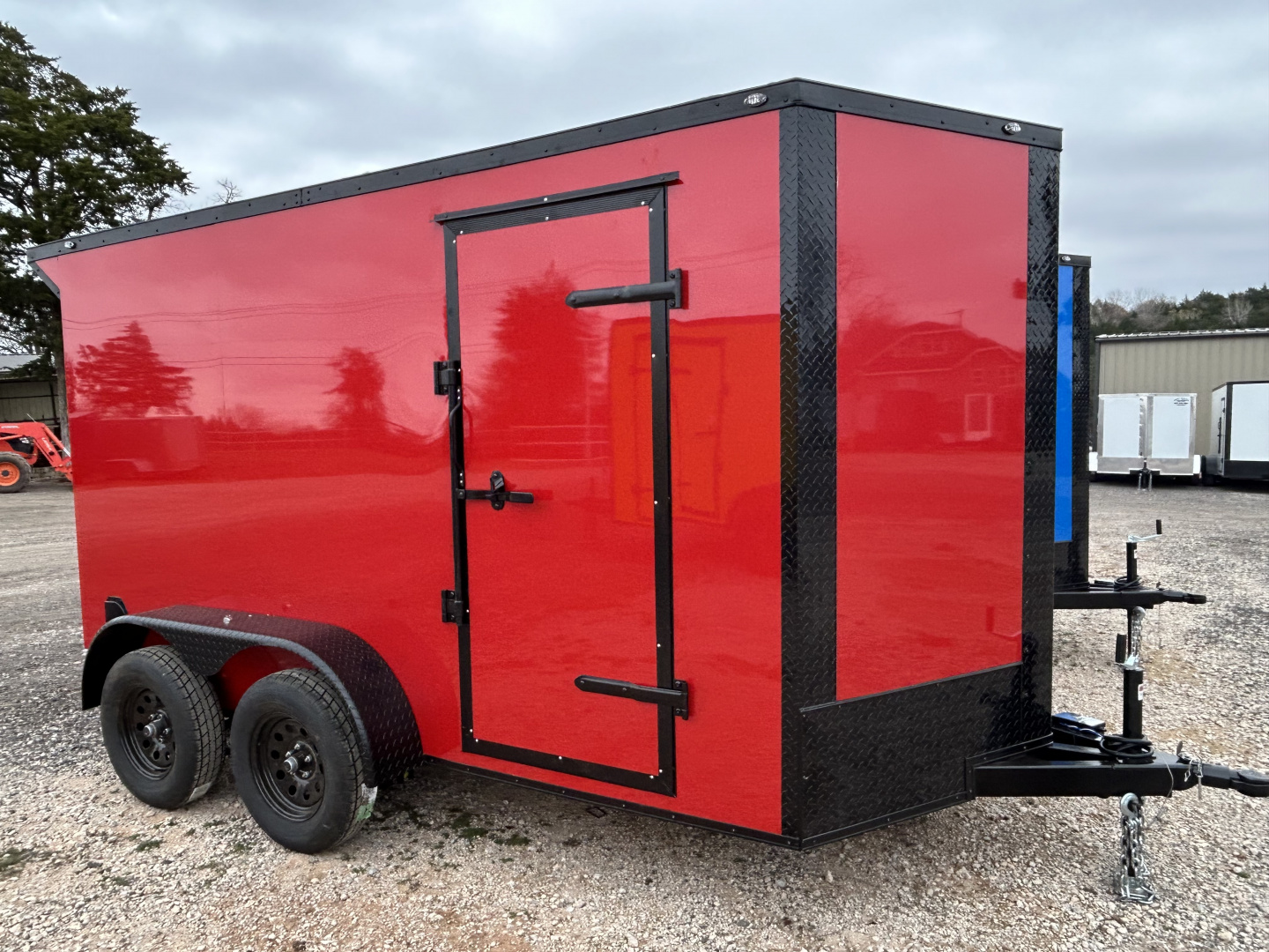 New 2026 Family Trailer 6x12 Tandem Axles Cargo / Enclosed Trailer ...