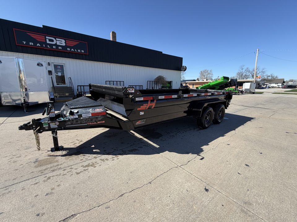 New 2026 Horizon Trailers 14K EZ7 16' Dump Trailer