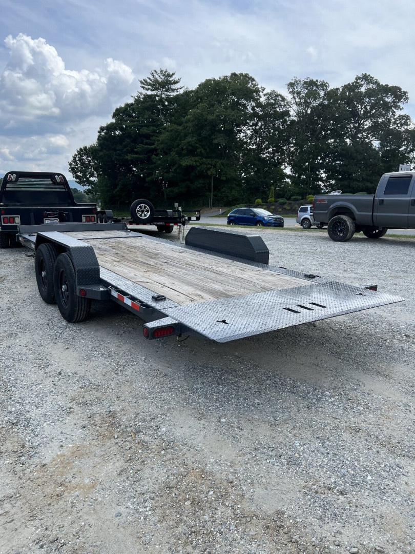 New 2026 Iron Bull Tilt Trailer / TWB Series / 83" x 20' ( 4'Stationary 16' Tilt ) / 2-7,000# Electric Brake Axles / Jumbo Tool Box