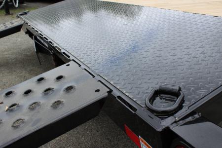 New 2026 Sure-Trac 7x16 Wood Deck Car Trailer