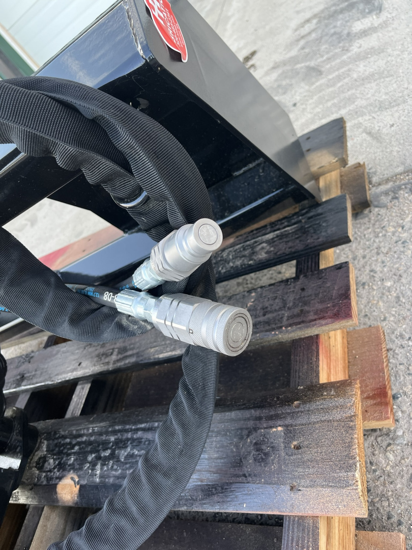 New Skid Steer Post Hole Auger - HH Fabrication