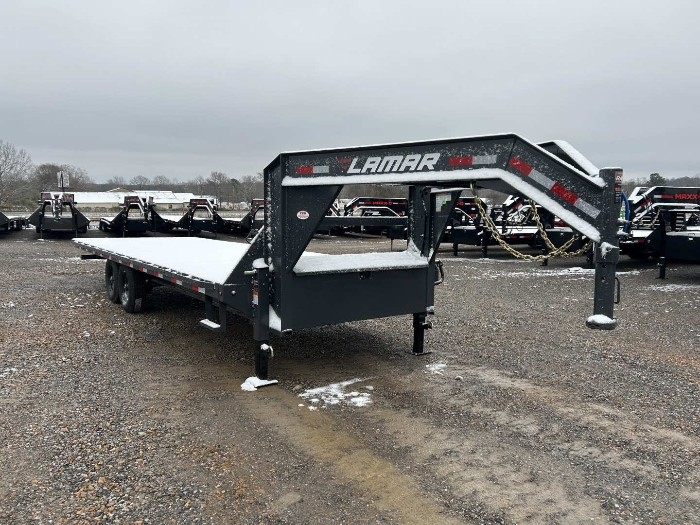 New 2026 Lamar Deckover Tilt Trailer | 102" x 24' 14K GVWR