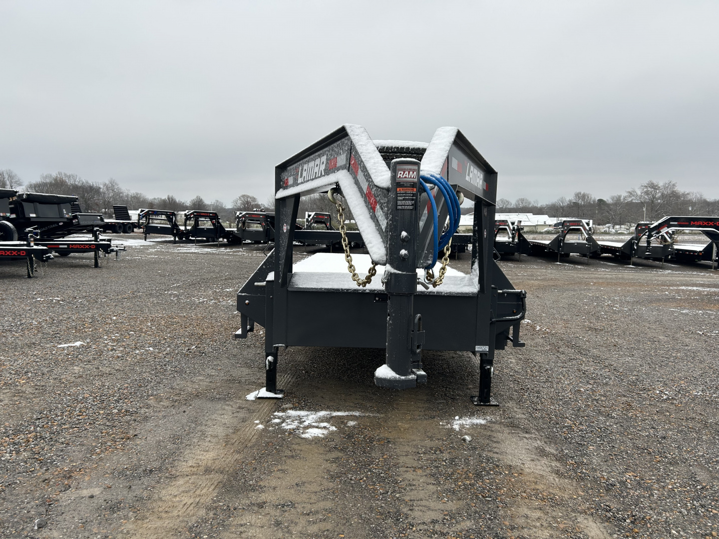 New 2026 Lamar Deckover Tilt Trailer | 102" x 24' 14K GVWR