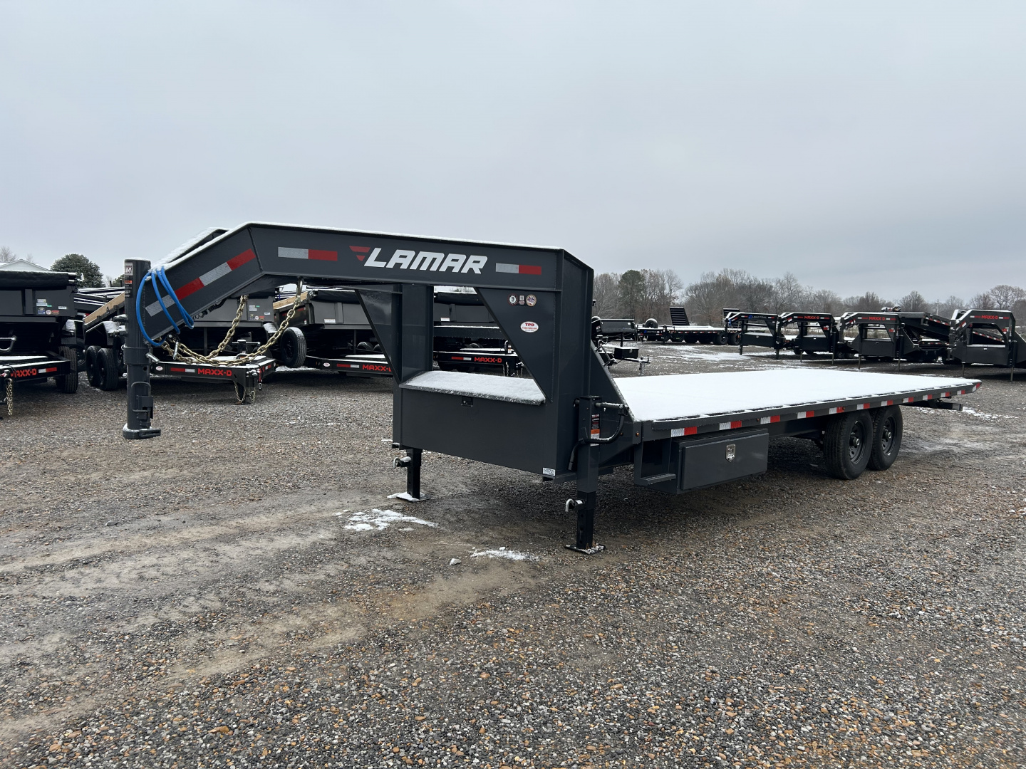 New 2026 Lamar Deckover Tilt Trailer | 102" x 24' 14K GVWR