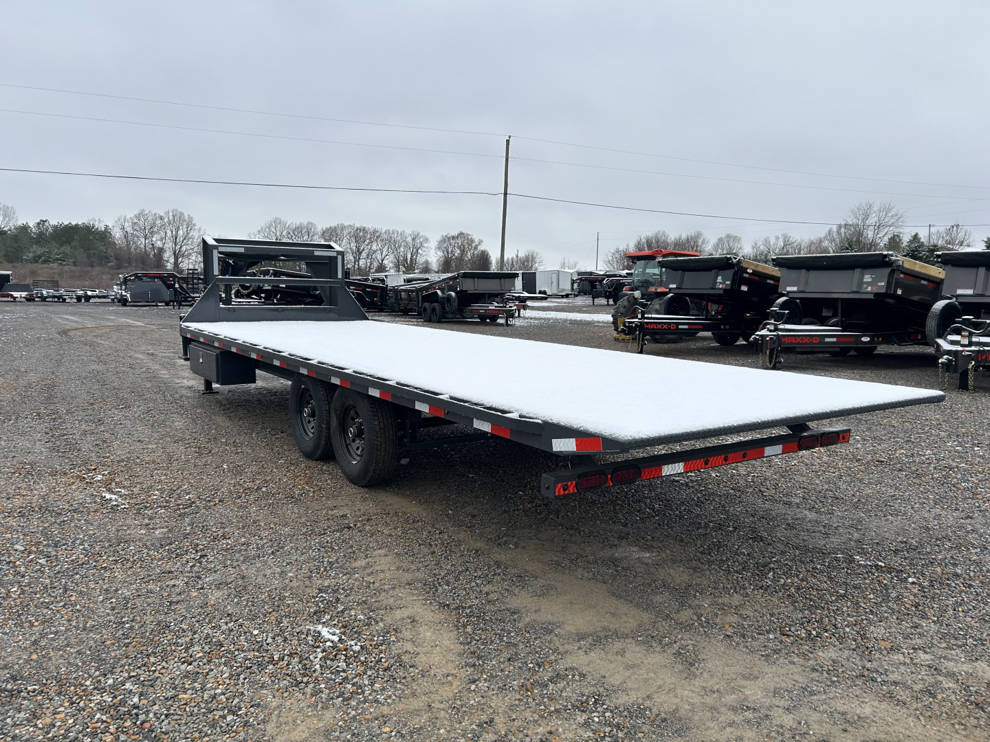 New 2026 Lamar Deckover Tilt Trailer | 102" x 24' 14K GVWR