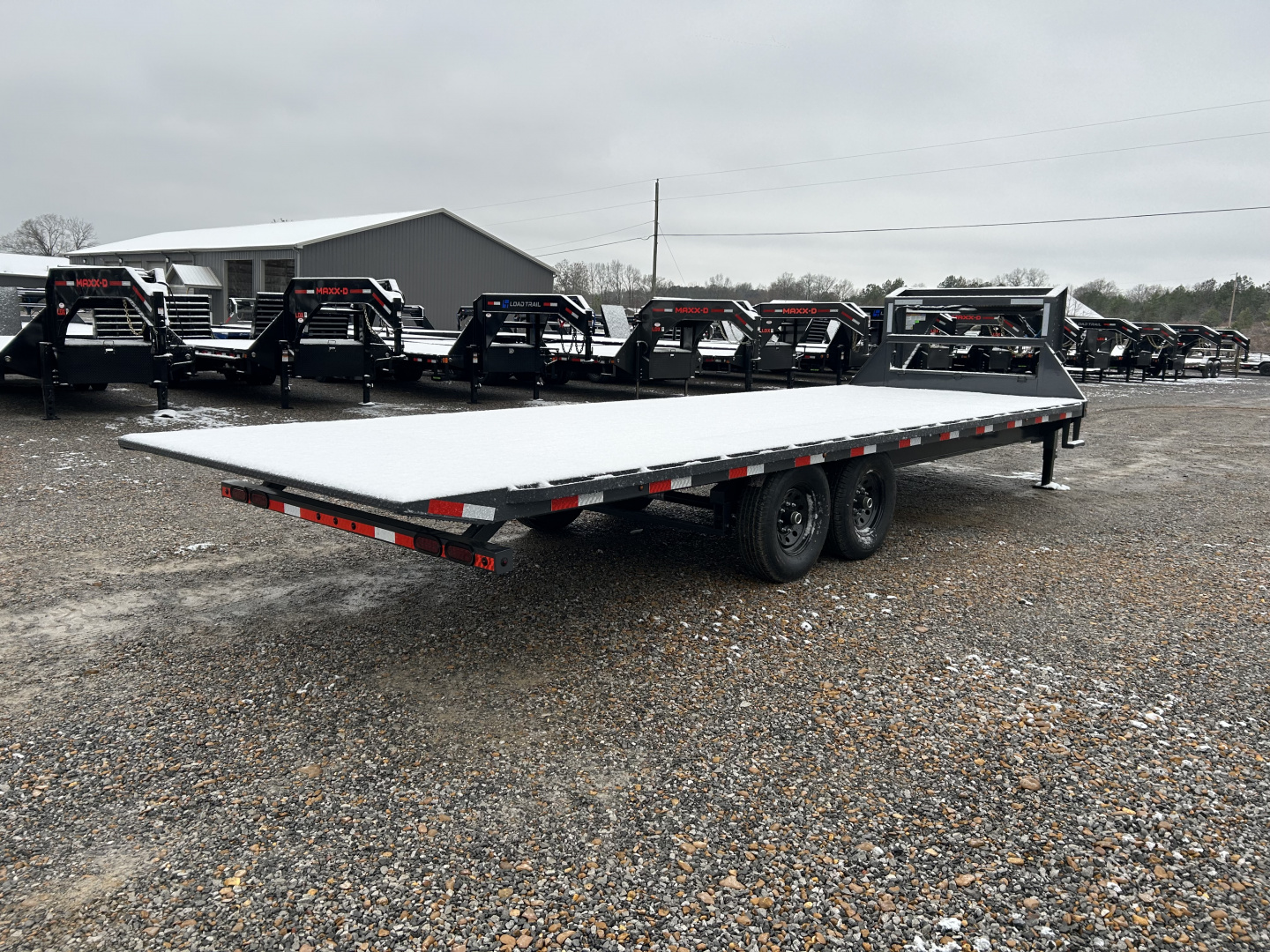 New 2026 Lamar Deckover Tilt Trailer | 102" x 24' 14K GVWR