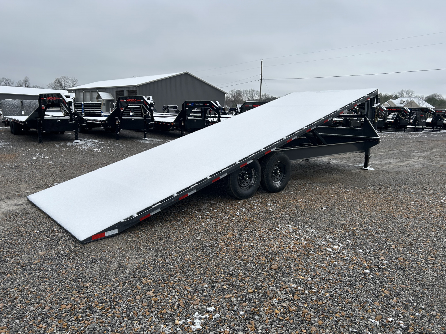 New 2026 Lamar Deckover Tilt Trailer | 102" x 24' 14K GVWR