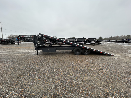New 2026 Lamar Deckover Tilt Trailer | 102" x 24' 14K GVWR