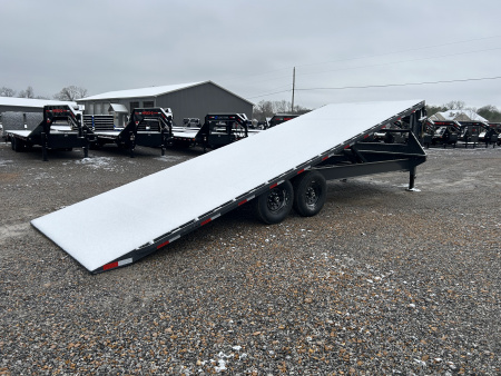 New 2026 Lamar Deckover Tilt Trailer | 102" x 24' 14K GVWR