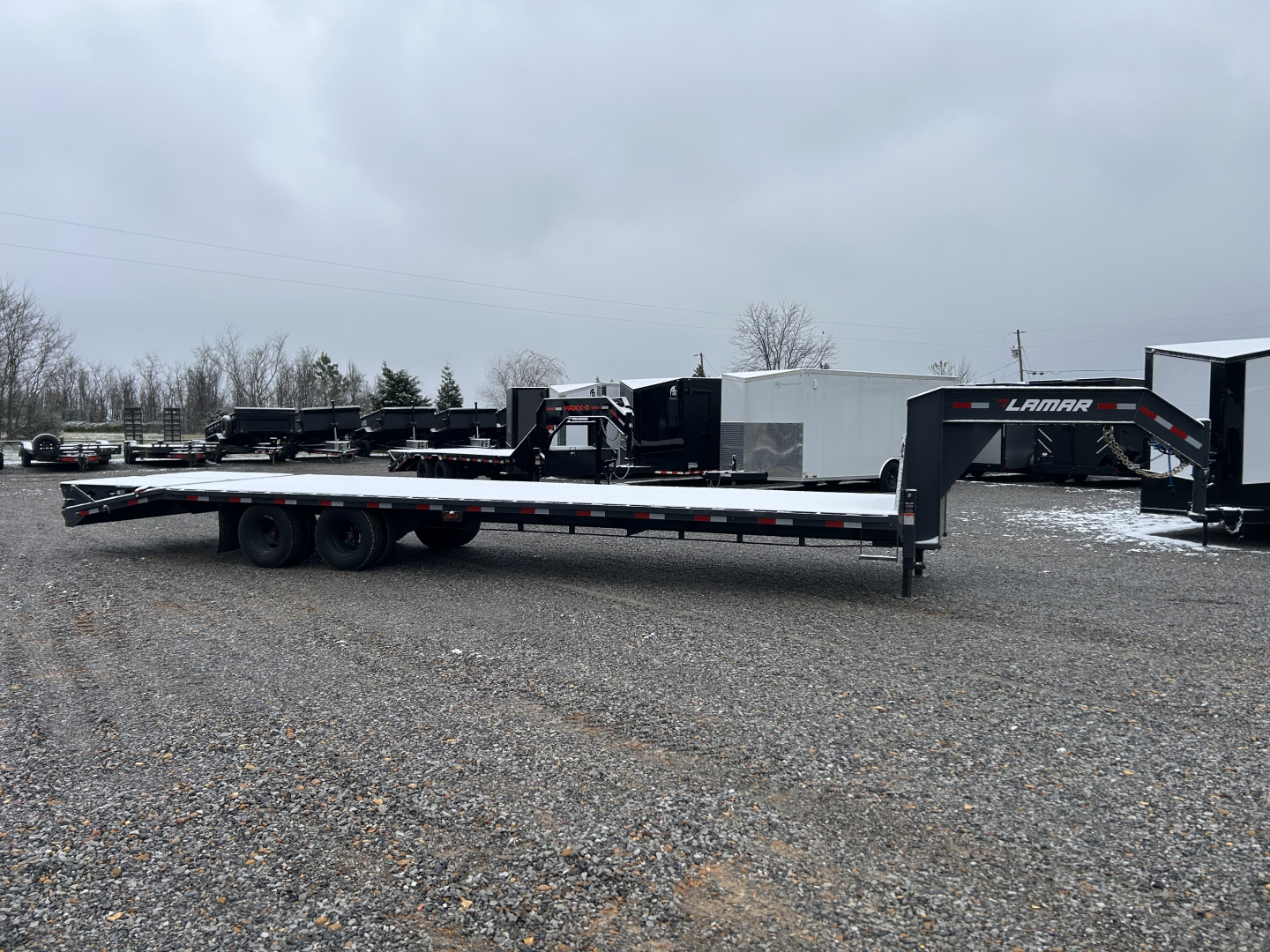 New 2026 Lamar Gooseneck Trailer | 102" x 32' | 22K GVWR