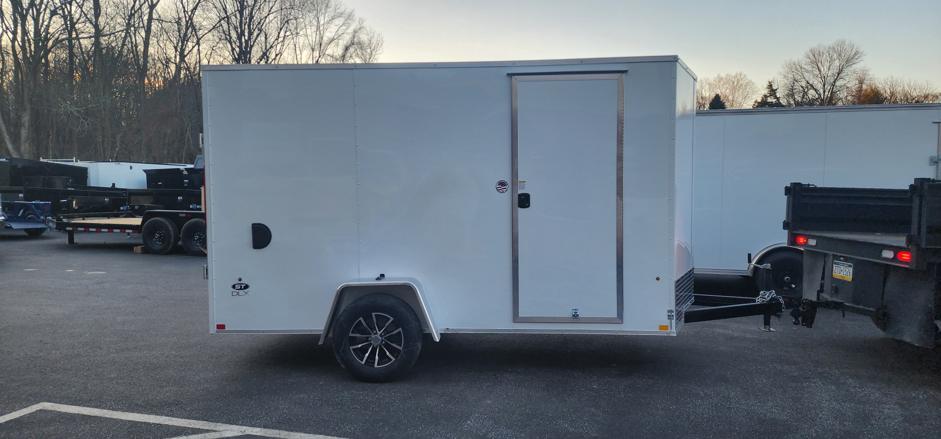 New SALE**6 x 12 Look ST DLX Cargo 3k w/ Aluminum Wheels