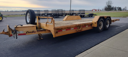Used 2011 CornPro 17+4 Gravity Tilt Trailer Tilt Trailer