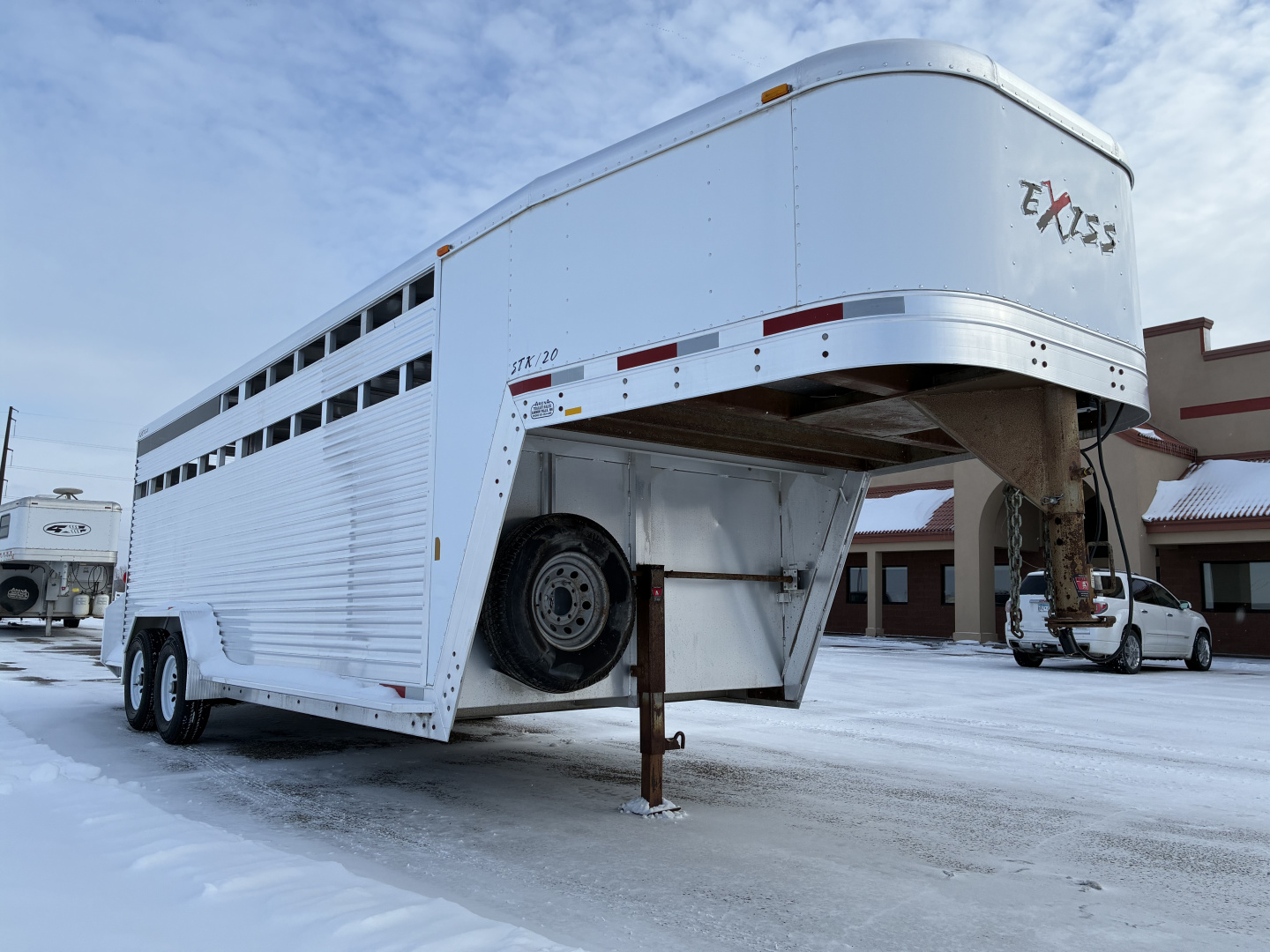 Used 2006 Exiss Trailers 20' Stock Trailer Stock / Stock Combo Trailer