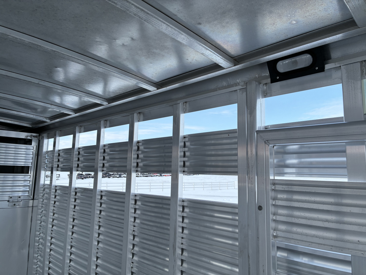 Used 2006 Exiss Trailers 20' Stock Trailer Stock / Stock Combo Trailer