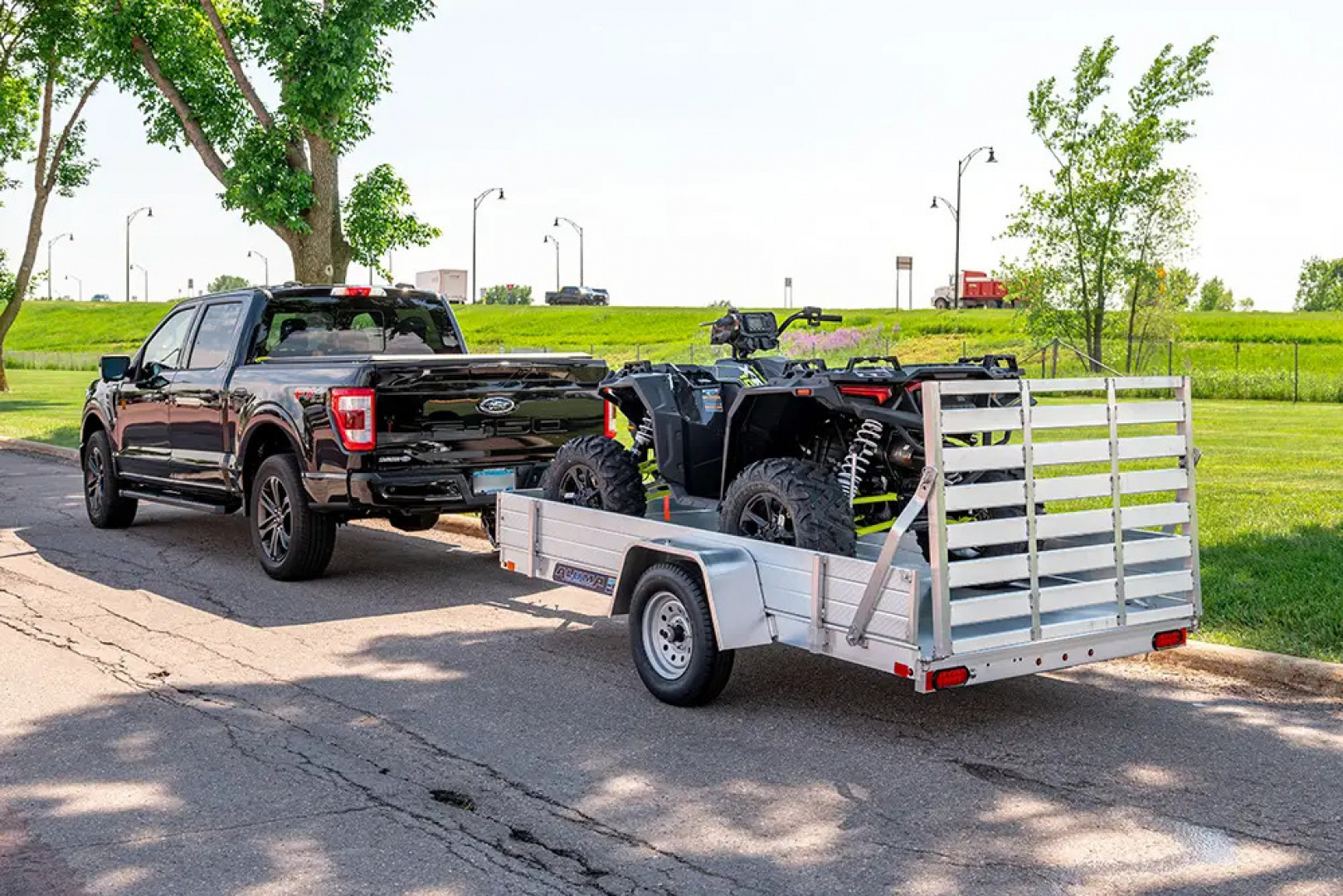 New 2026 Aluma 6310ESA-S-TG Utility Trailer / All Aluminum / 63" wide x 10' Long