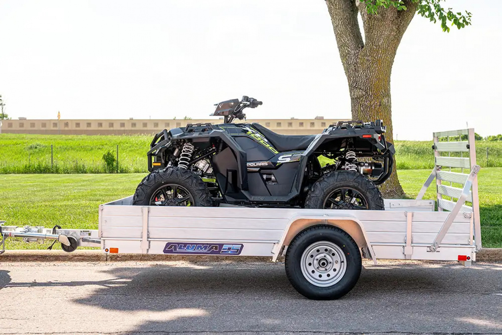 New 2026 Aluma 6310ESA-S-TG Utility Trailer / All Aluminum / 63" wide x 10' Long