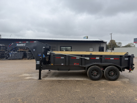 New 2026 Diamond C Trailers LPT208 14X81 GN Dump Trailer