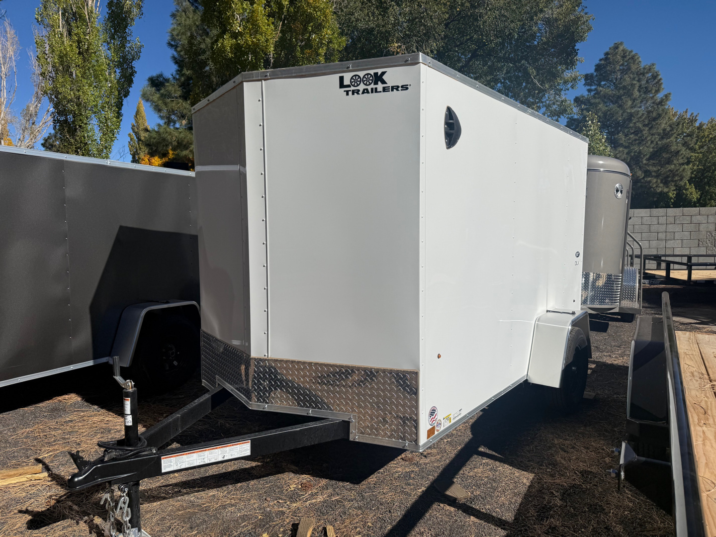 New 2026 Look Trailers 6X10 ST DLX rear Ramp Door Cargo / Enclosed Trailer