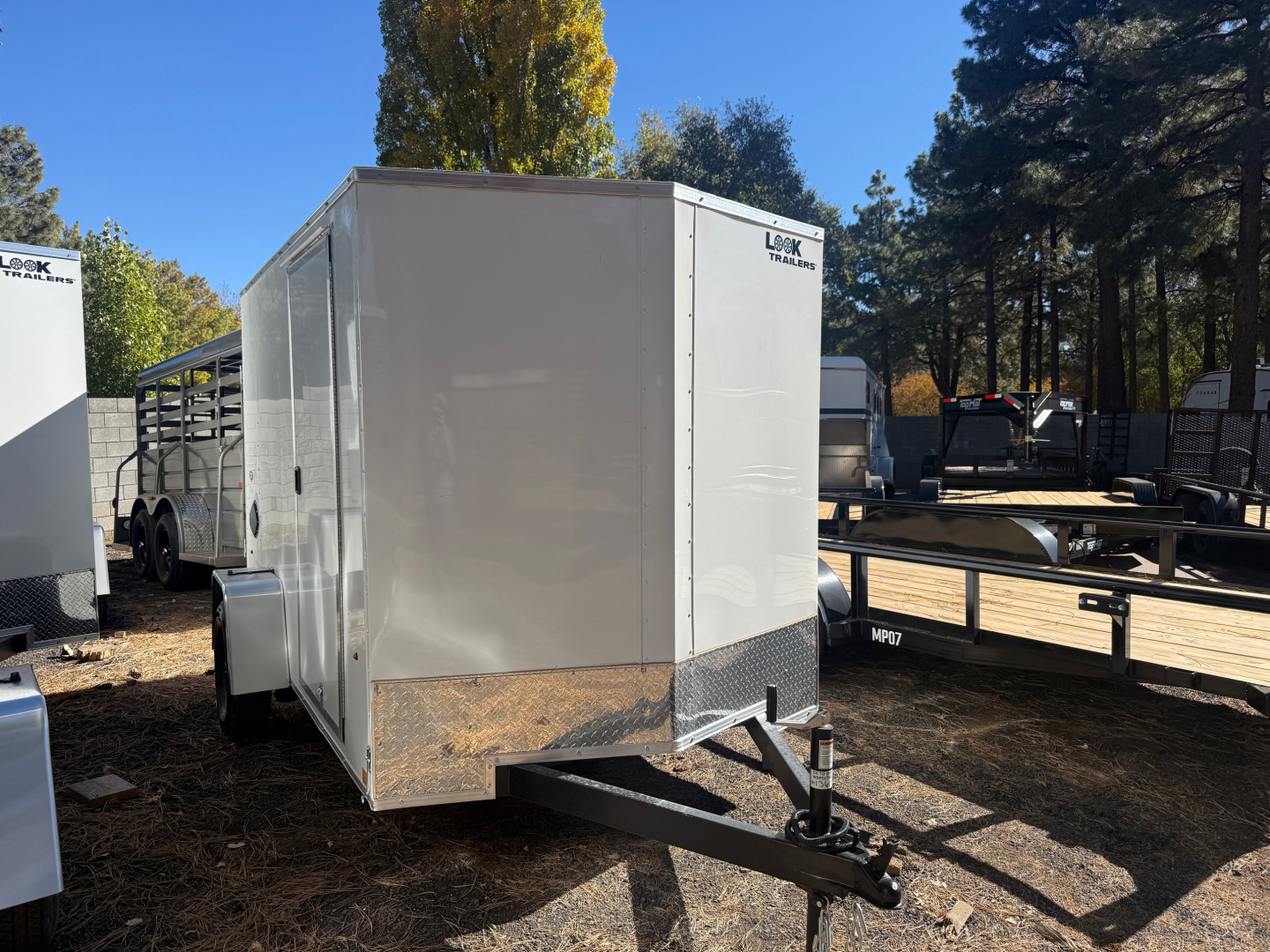 New 2026 Look Trailers 6X10 ST DLX rear Ramp Door Cargo / Enclosed Trailer