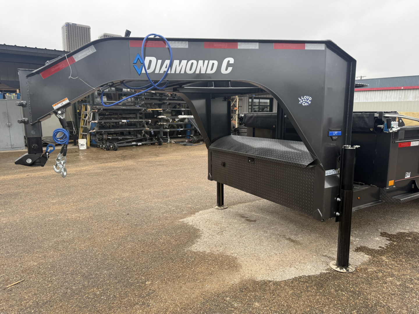 New 2026 Diamond C Trailers LPT207 16X82 GN Dump Trailer