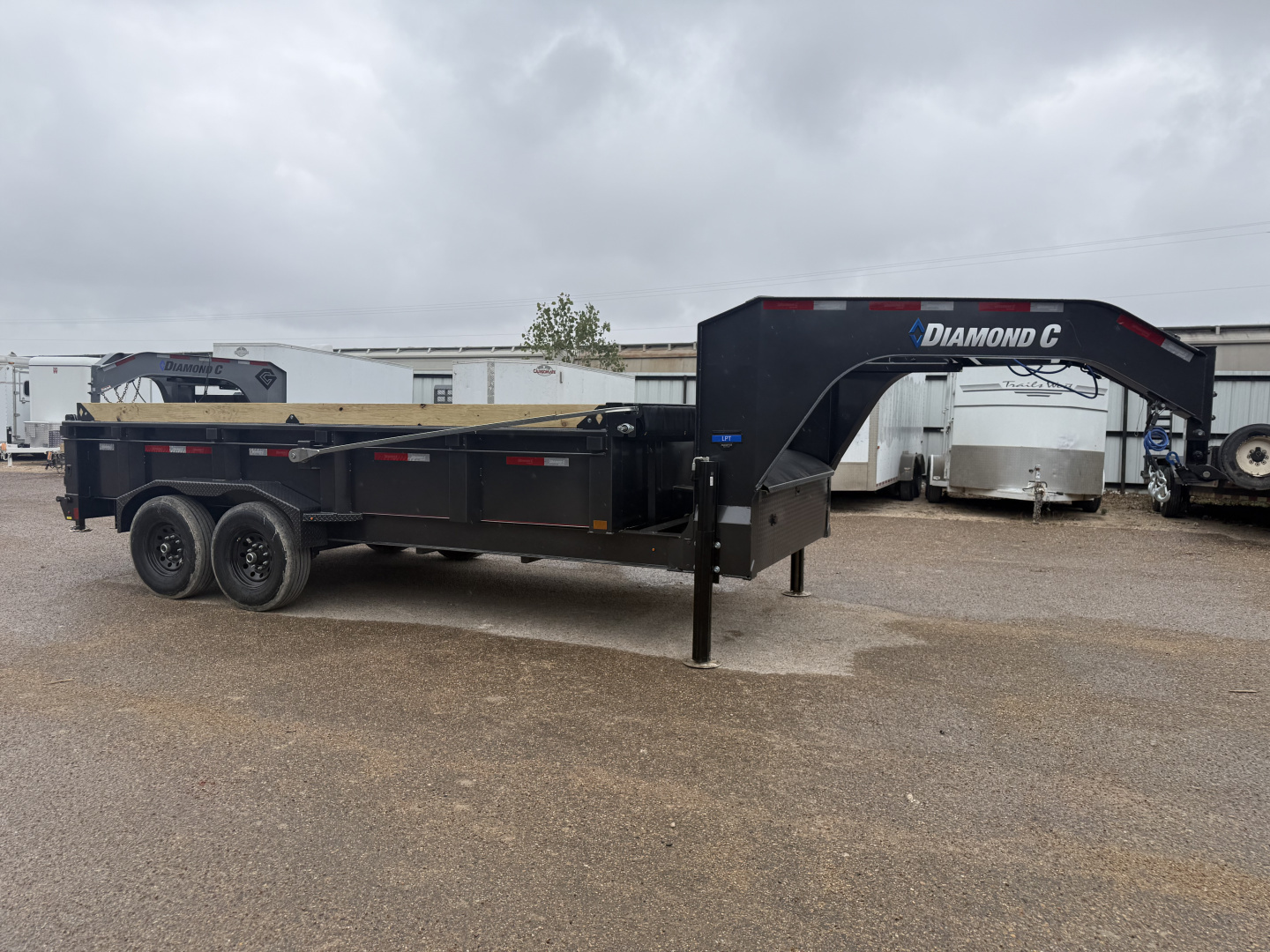 New 2026 Diamond C Trailers LPT207 16X82 GN Dump Trailer