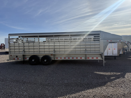 New 2026 GR Gooseneck 24' Stock Trailer 14K