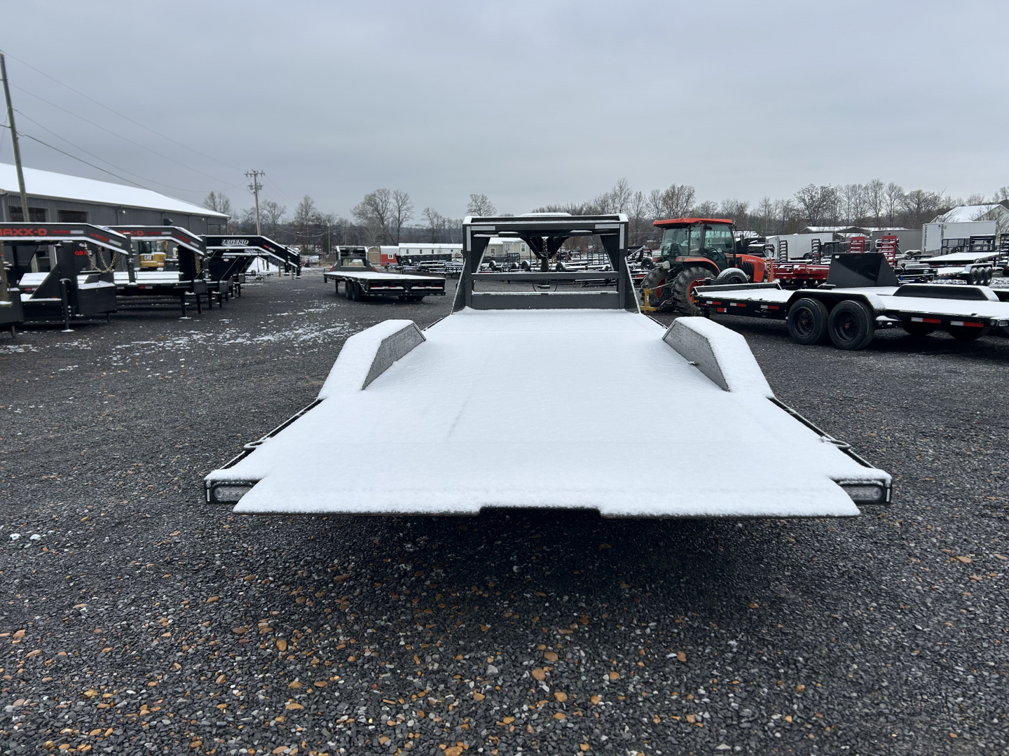 Used 2023 MAXXD 102"x24' 16k Gravity Tilt Gooseneck Trailer