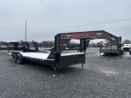 Used 2023 MAXXD 102 x24' 16k Gravity Tilt Gooseneck Trailer