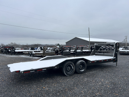 Used 2023 MAXXD 102"x24' 16k Gravity Tilt Gooseneck Trailer
