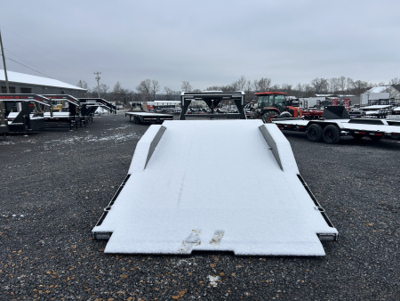 Used 2023 MAXXD 102"x24' 16k Gravity Tilt Gooseneck Trailer