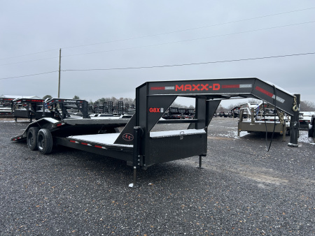 Used 2023 MAXXD 102"x24' 16k Gravity Tilt Gooseneck Trailer