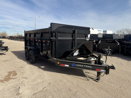 New 2026 Load Trail 7-14-4H Dump 7 Gauge Floor 7K Axles