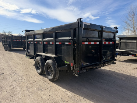 New 2026 Load Trail 7-14-4H Dump 7 Gauge Floor 7K Axles