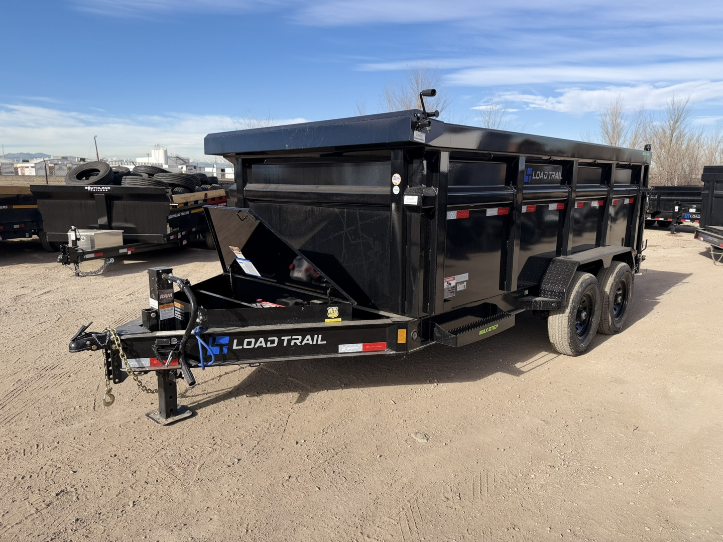 New 2026 Load Trail 7-14-4H Dump 7K Axles