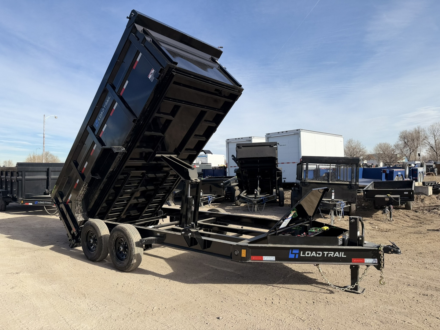 New 2026 Load Trail 7-14-4H Dump 7K Axles