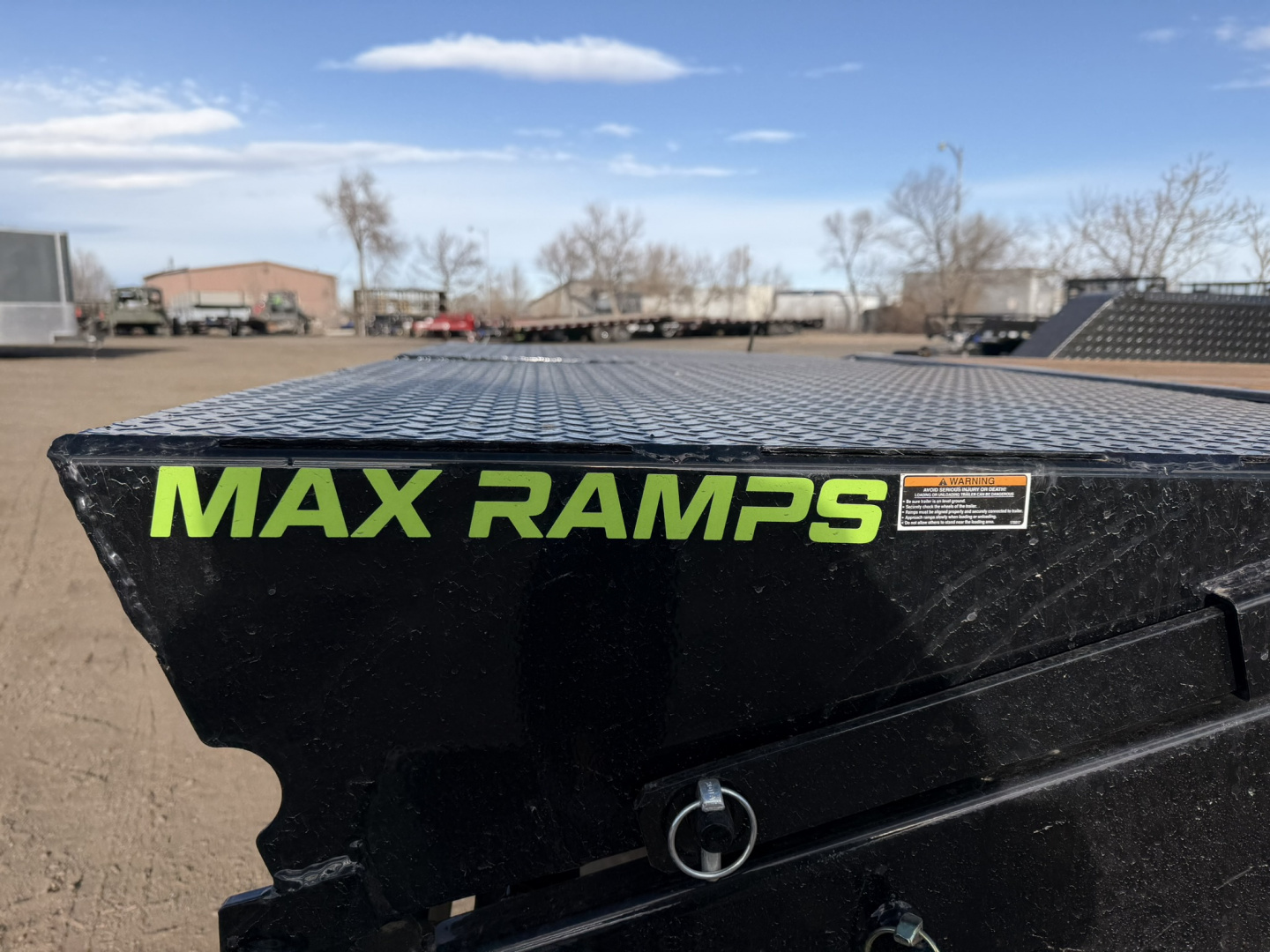 New 2026 Load Trail 7-HD22 I-Beam Equipment Hauler W/ Max Ramps 14ply Tires 14K GVWR