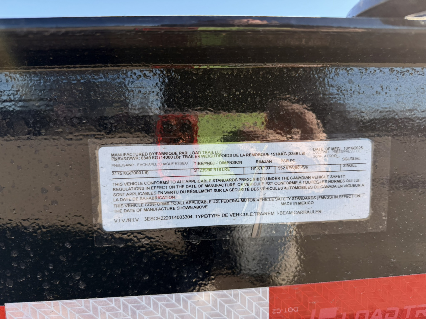 New 2026 Load Trail 7-HD22 I-Beam Equipment Hauler W/ 14ply Tires14K GVWR